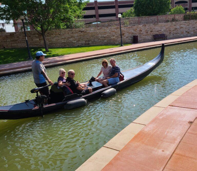 Gondola boat ride